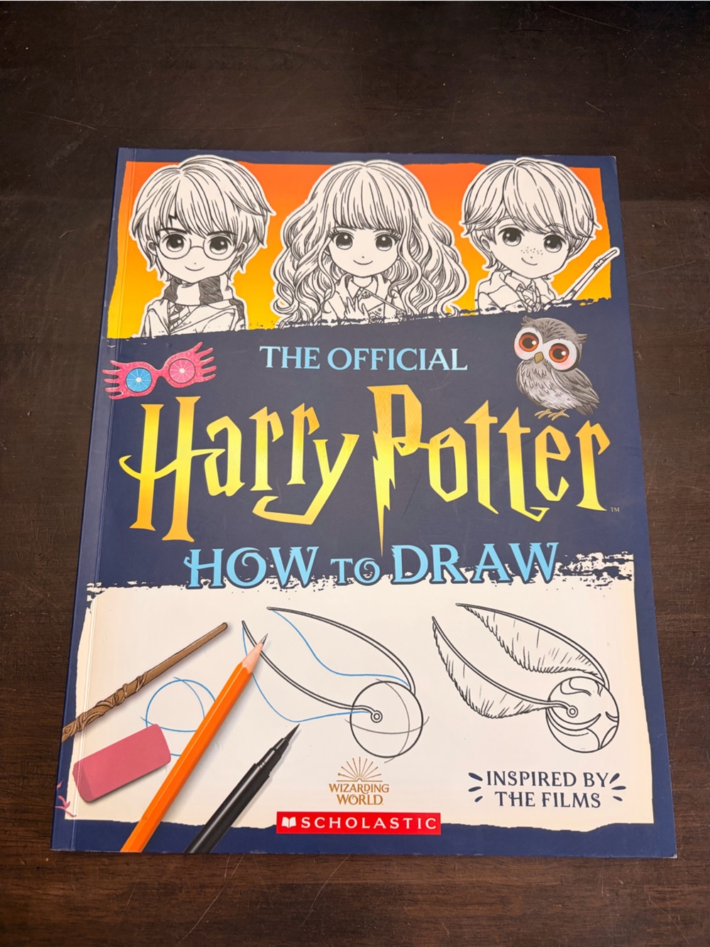 Scholastic Harry Potter How to Draw Coloring Book